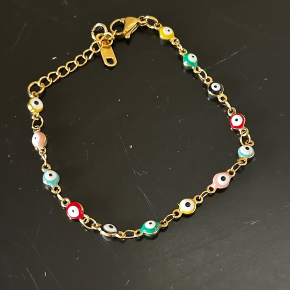 Evil Eye Bracelet. NWOT - Picture 2 of 4